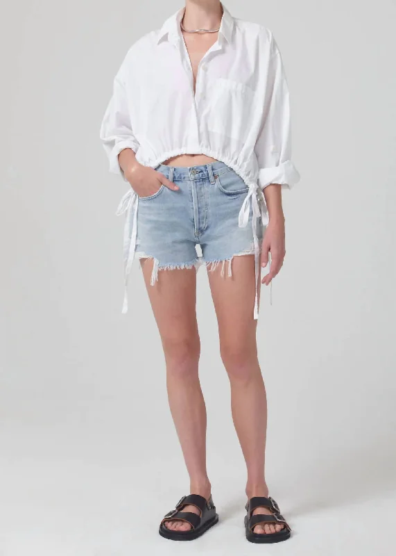 Fashionable clothing that fits every occasion   Annabelle Short In Washed Ashore