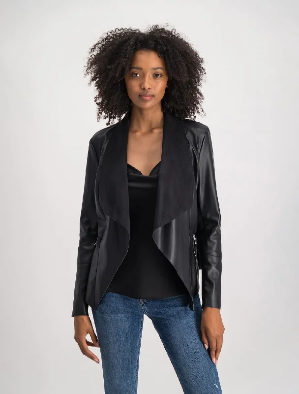 Sustainable fashion for stylish women   Susie Waterfall Blazer