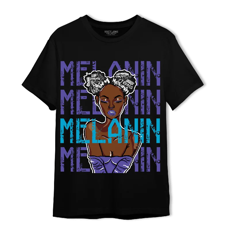 NastyJamz Aqua 6s T Shirt Match Melanin Girl