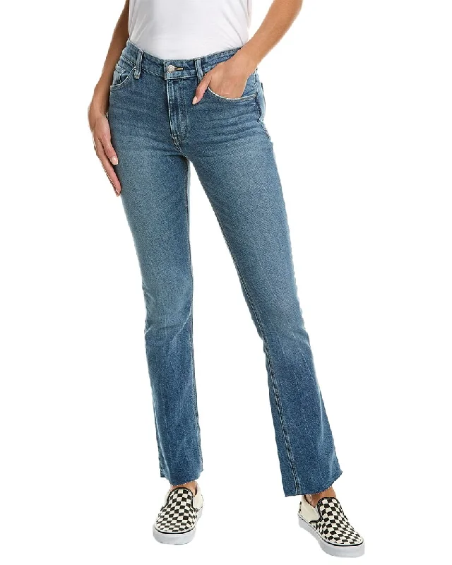 Chic and comfortable clothing for busy women   HUDSON Jeans Barbara Starfish High-Rise Baby Bootcut Jean