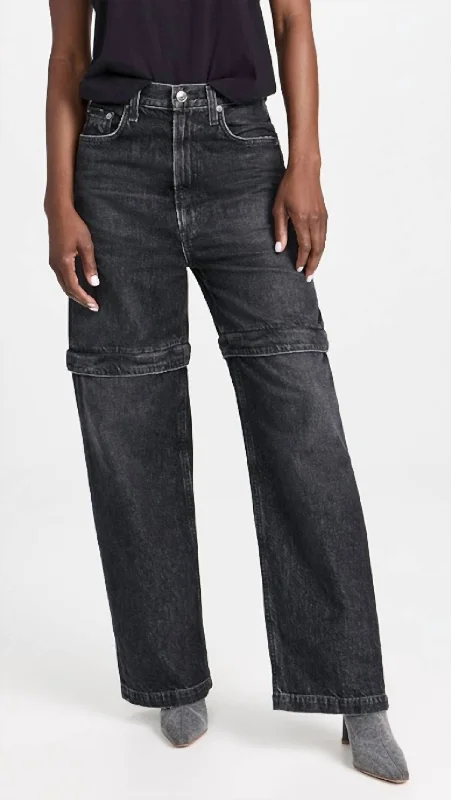 Refresh your wardrobe with high-quality women’s fashion   Risha Zip Utility Jean In Sin