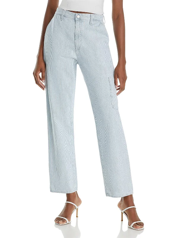 Get noticed with eye-catching women’s fashion   Womens Carpenter Pockets Cargo Jeans