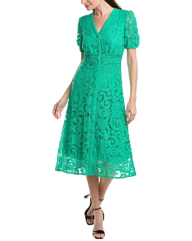 Fashionable clothing that fits every occasion   Nanette by Nanette Lepore Valentina Lace Shirtdress