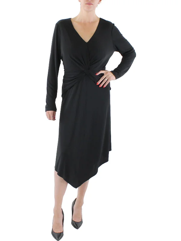 Step into style with our women’s clothing collection   Womens Surplice Long Cocktail and Party Dress