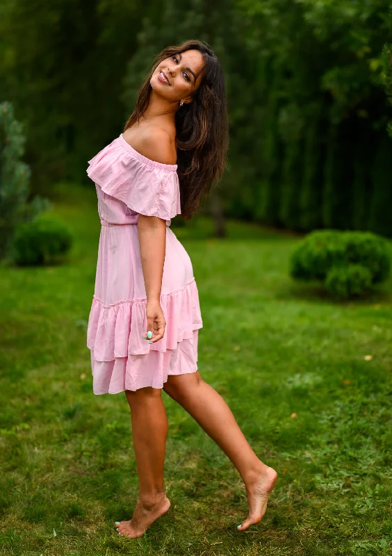 Everyday essentials for a stylish wardrobe   Lolita Mini Pink Dress
